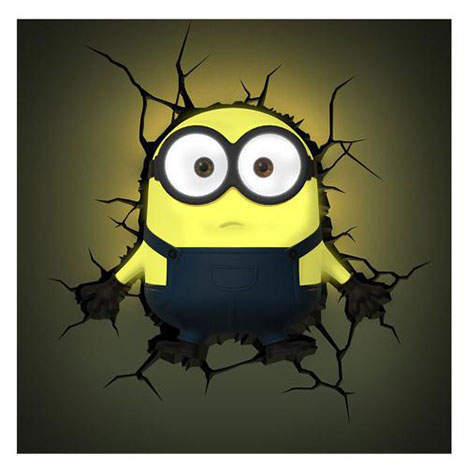 Minion Bob 3D Deco Wall Light Extra Image 1